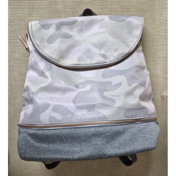 STELLA & DOT Blush Camo Camouflage “Crush It” Backpack Clean 2 Compartment - Picture 4 of 11